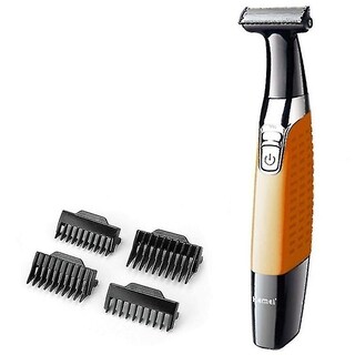 Foto 2 | Maquinilla De Afeitar Eléctrica Huoguo Oneblade Lavable Para Hombre Con 2 Cuchillas - Venta Internacional.