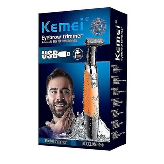 Foto 4 | Maquinilla De Afeitar Eléctrica Huoguo Oneblade Lavable Para Hombre Con 2 Cuchillas - Venta Internacional.
