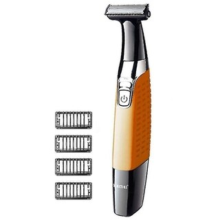 Foto 5 | Maquinilla De Afeitar Eléctrica Huoguo Oneblade Lavable Para Hombre Con 2 Cuchillas - Venta Internacional.