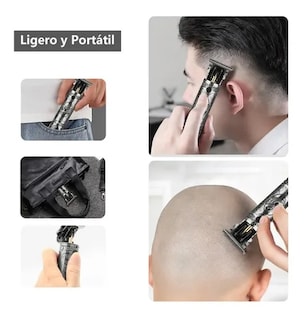 Foto 4 | Máquina para Cortar Cabello Inalámbrica-Venta Internacional