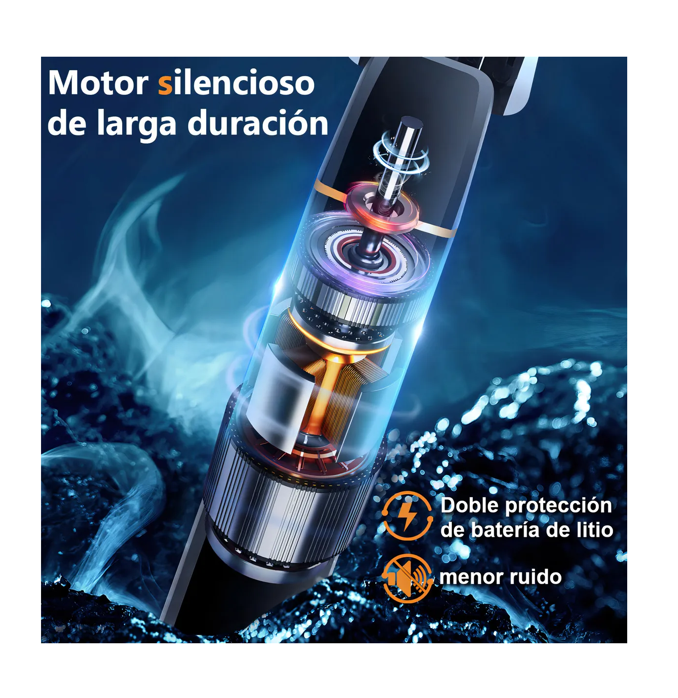 Foto 5 pulgar | Cortadora de Cabello Electrica Trimmer Negro