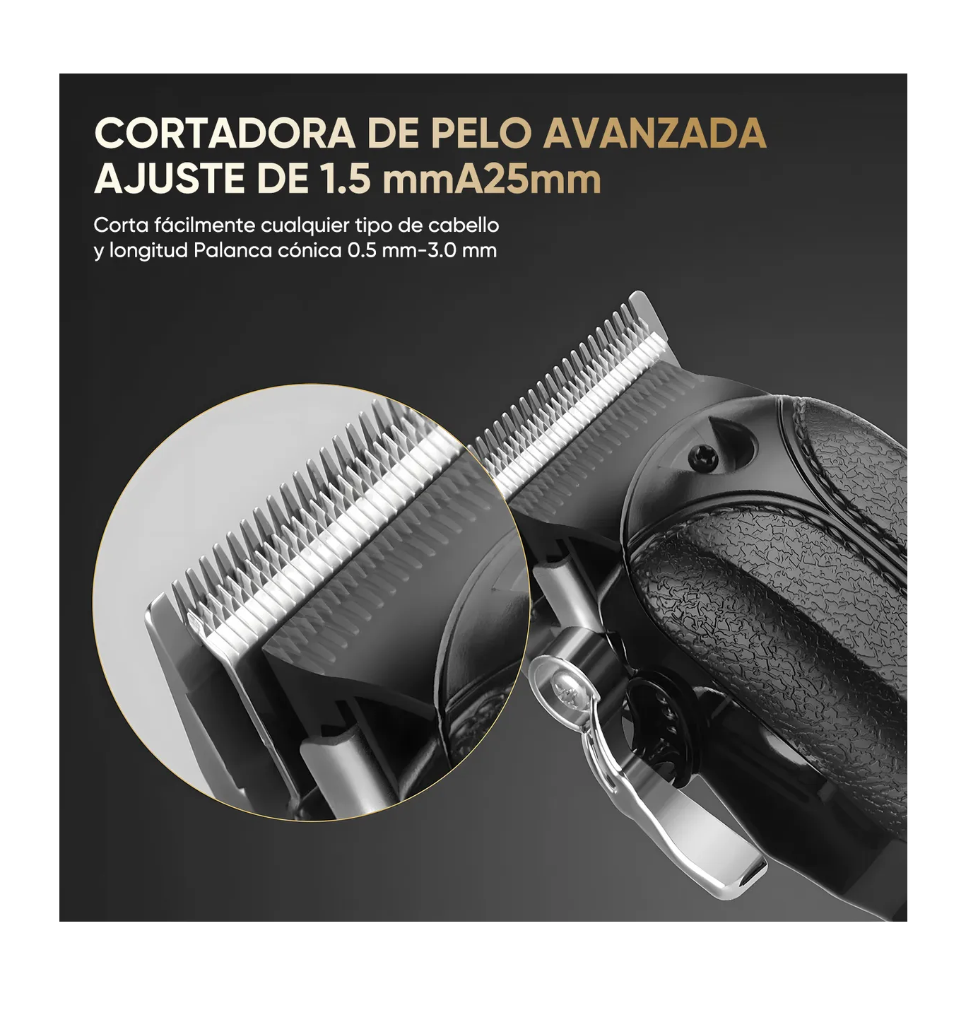 Foto 4 pulgar | Máquina Para Cortar Pelo Cortadora De Cabello Con Pantalla