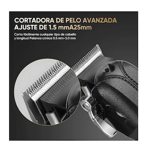 Foto 3 | Máquina Para Cortar Pelo Cortadora De Cabello Con Pantalla