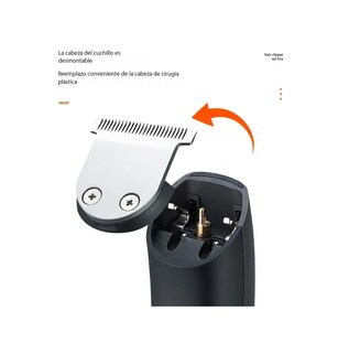 Foto 2 | 12 En 1 Afeitadora Rasuradora Barba Eléctrica Recargable Kit Negro