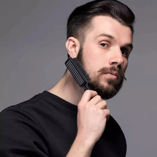 Foto 3 | Cepillo De Limpieza De Cabello Para Barberos Negros