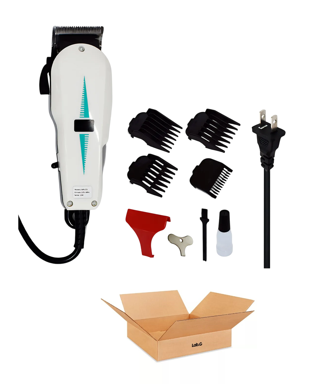 Foto 1 | Máquina Cortadora de Cabello Lab.G con 8 Accesorios