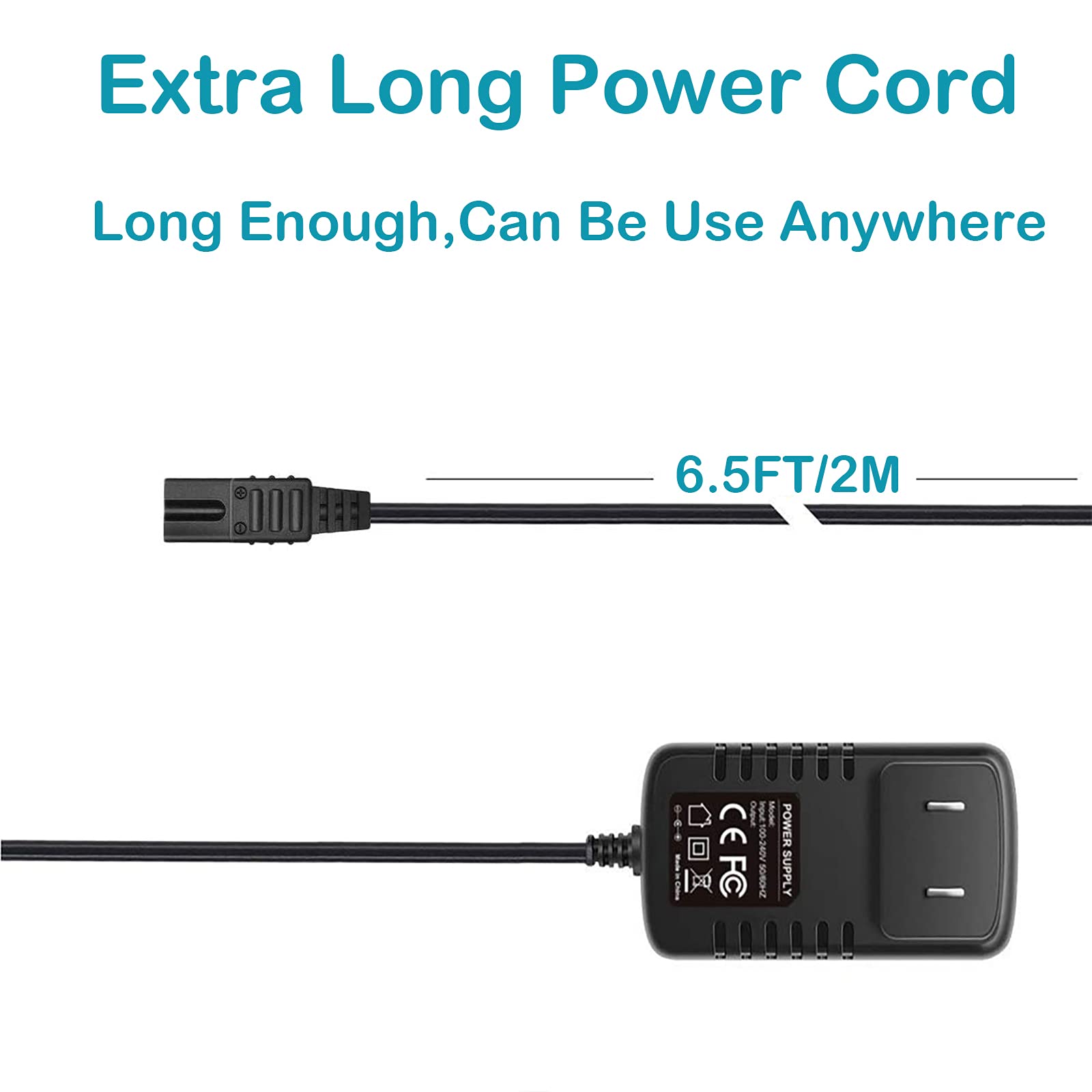 Foto 6 pulgar | Cargador De Cable De Alimentación De 2 V Para Wahl Shaver Shaper Trimmer 8061 - Venta Internacional.
