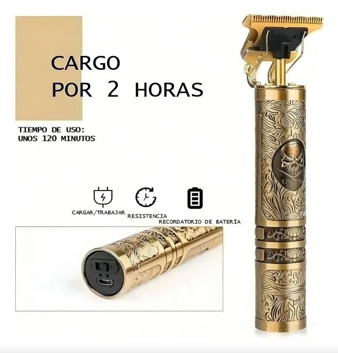 Foto 5 pulgar | Rasuradora Recargable de Cabello con 6 Accesorios