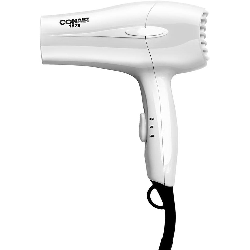 Foto 2 pulgar | Secadora de Cabello Conair 303ES color Blanco Iones Cerámica Viaje Compacta Ligera