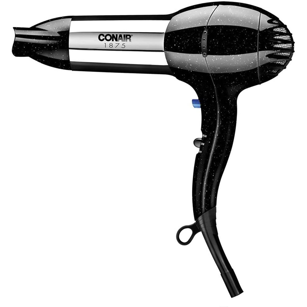 Foto 4 pulgar | Secadora de Cabello Conair 256BES color Negro Turbo Iones Cromada Anti Friz Ligera