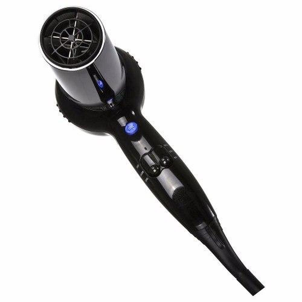 Foto 5 pulgar | Secadora de Cabello Conair 256BES color Negro Turbo Iones Cromada Anti Friz Ligera