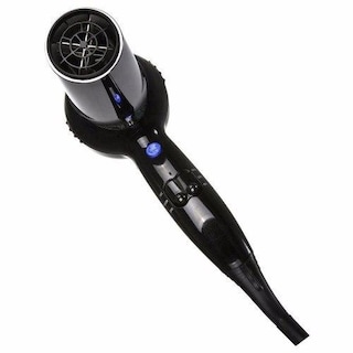 Foto 4 | Secadora de Cabello Conair 256BES color Negro Turbo Iones Cromada Anti Friz Ligera