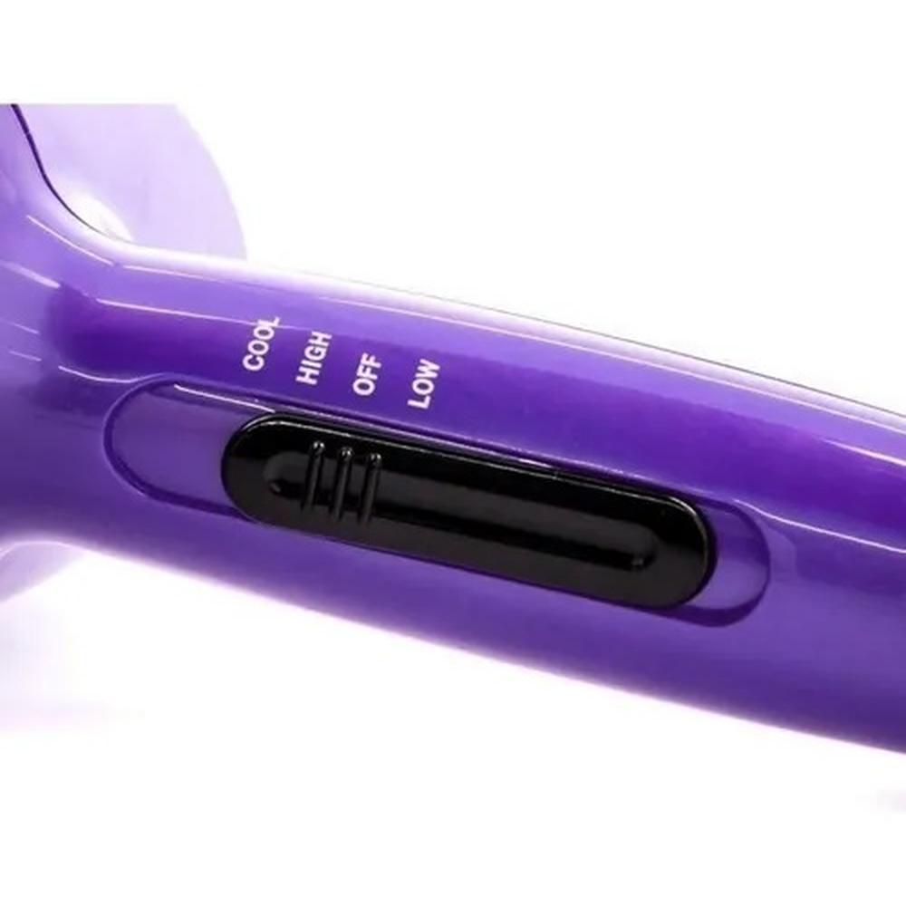Foto 4 pulgar | Secadora de Cabello Conair 246PES color Púrpura Iones Cerámica Compacta Viaje Ligera