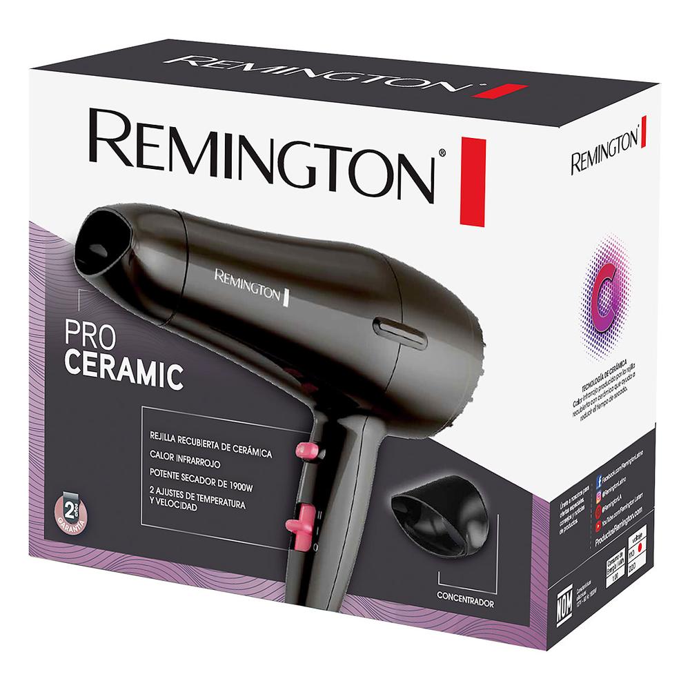 Foto 5 pulgar | Secadora de Cabello Pro Pelo Remington D2121 color Negro 1800 Watts