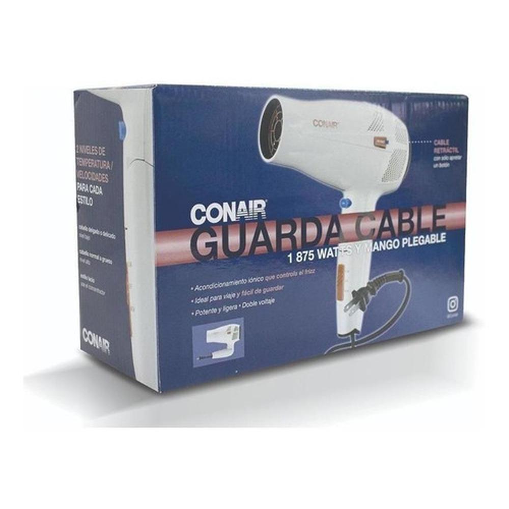 Foto 3 | Secadora de Cabello Conair 289ES color Blanco Plegable y Retráctil