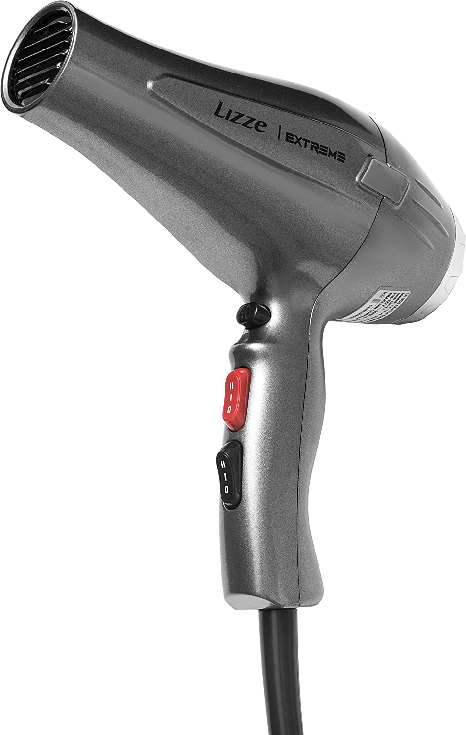 Foto 2 pulgar | Secadora De Cabello Lizze Extreme Gris 127v 529856