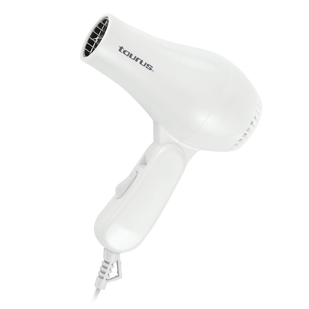 Foto 2 pulgar | Secadora De Cabello Taurus Dy100 Clear 2 Velocidades Plegable Blanca