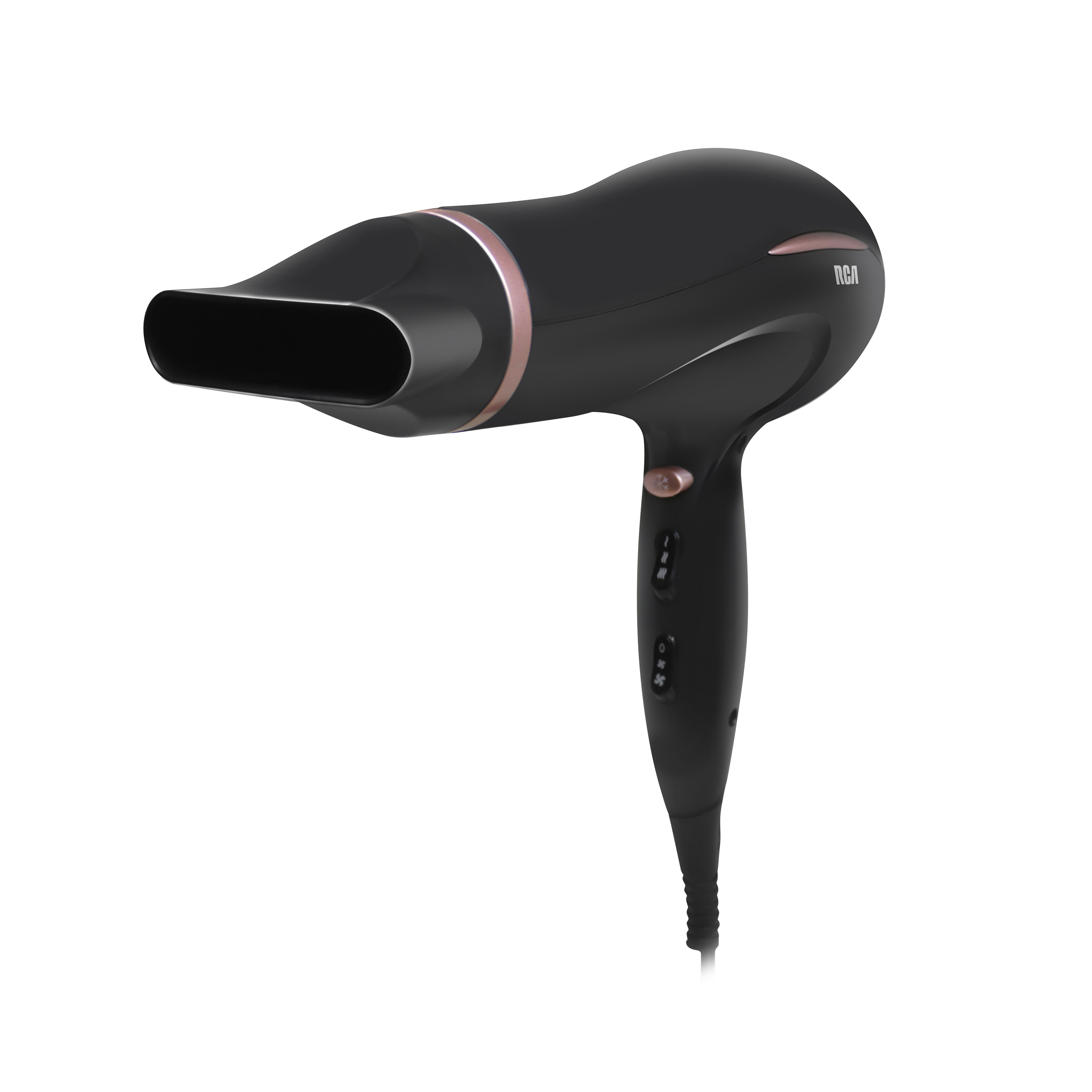 Secadora de Cabello con Boquilla Desmontable  RCA RC-P15 Negra