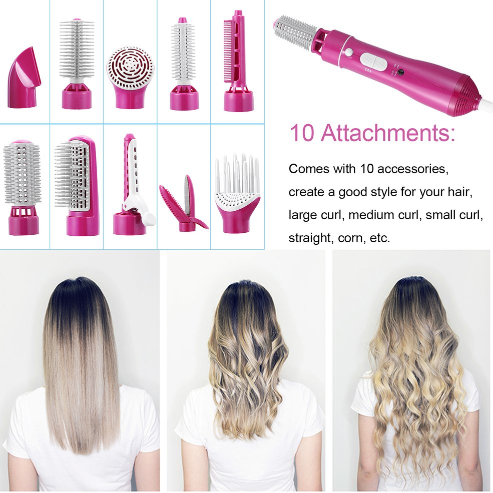 Foto 5 pulgar | Venta Internacional-secador De Cepillos De Aire Caliente, Peine De Peluquería, R