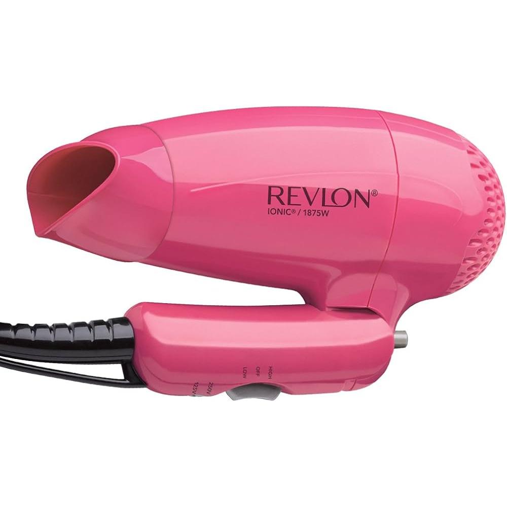 Foto 3 pulgar | Secadora de Cabello Revlon Rosa Plegable Iones
