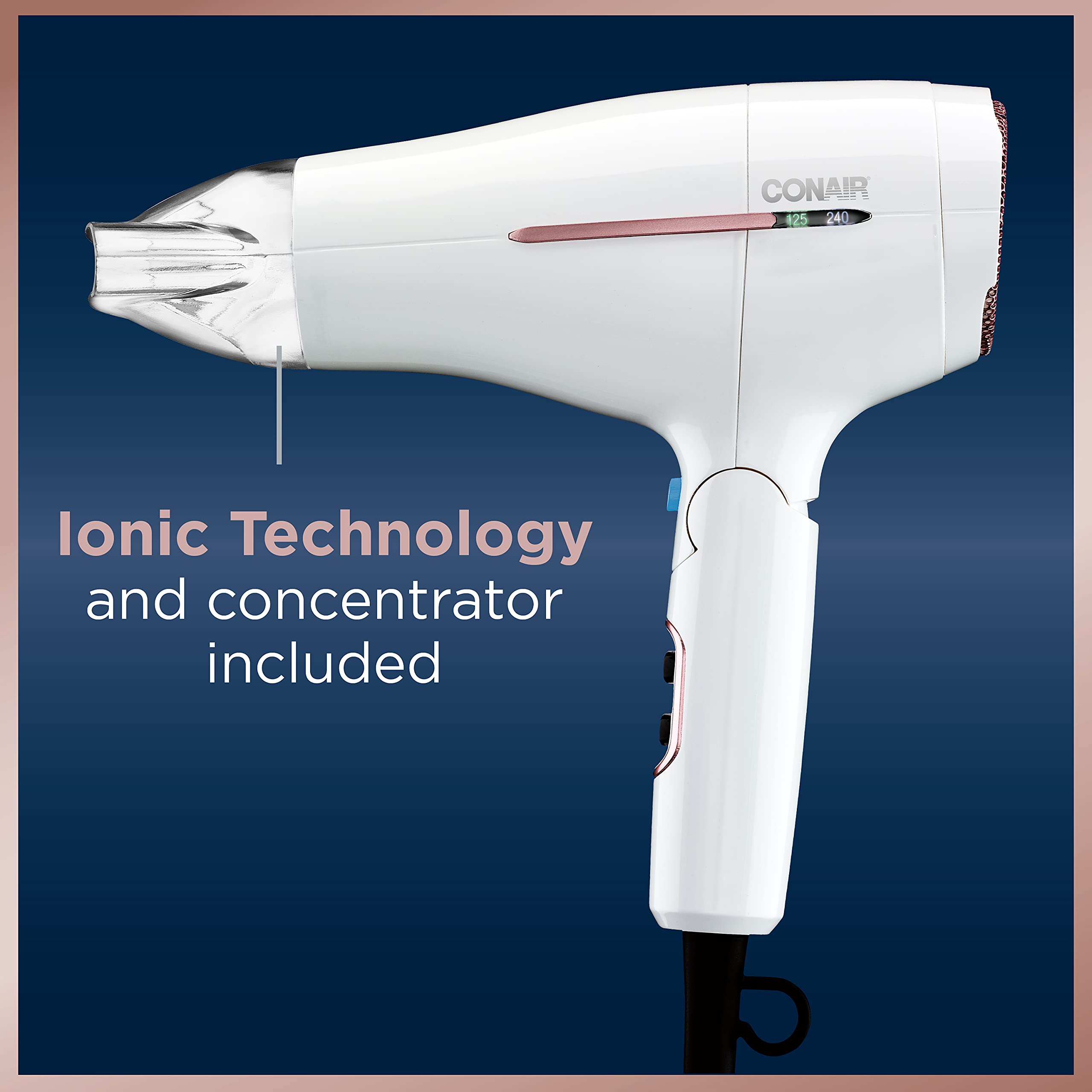 Foto 3 pulgar | Secador de Pelo de Viaje Conair 1875 Watt Worldwide con Tecnología de Voltaje Inteligente y Mango Plegable
