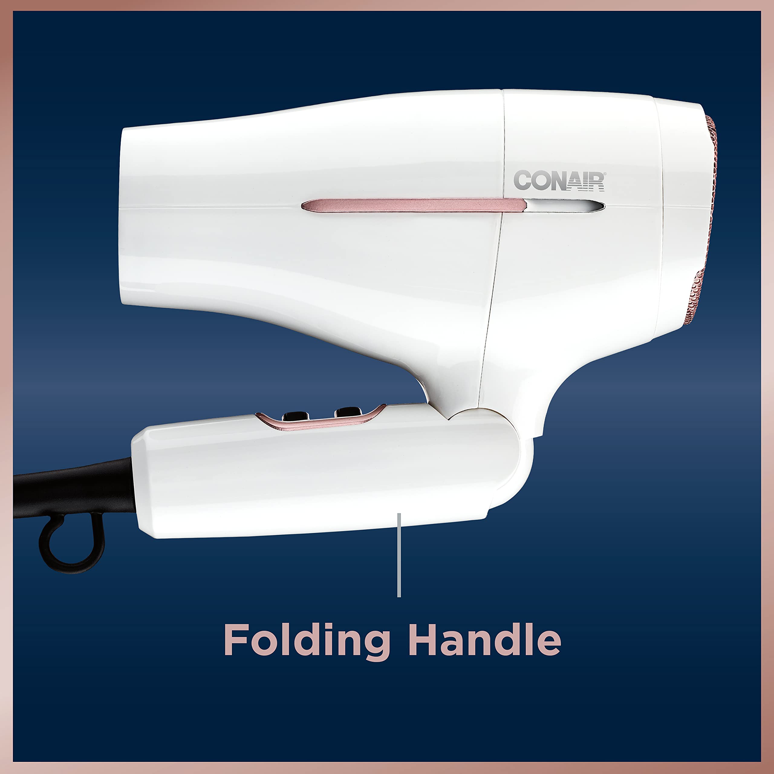 Foto 4 pulgar | Secador de Pelo de Viaje Conair 1875 Watt Worldwide con Tecnología de Voltaje Inteligente y Mango Plegable