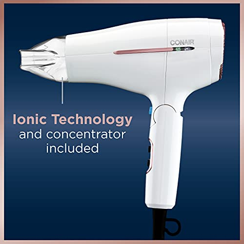 Foto 8 | Secador de Pelo de Viaje Conair 1875 Watt Worldwide con Tecnología de Voltaje Inteligente y Mango Plegable