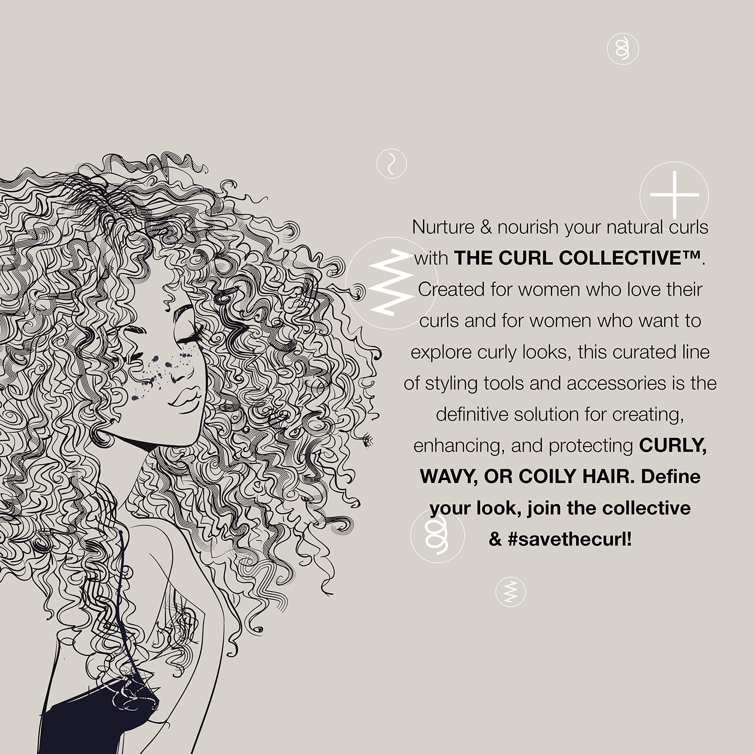 Foto 7 pulgar | Venta Internacional - Difusor De Pelo Conair The Curl Collective Coily Para Secador