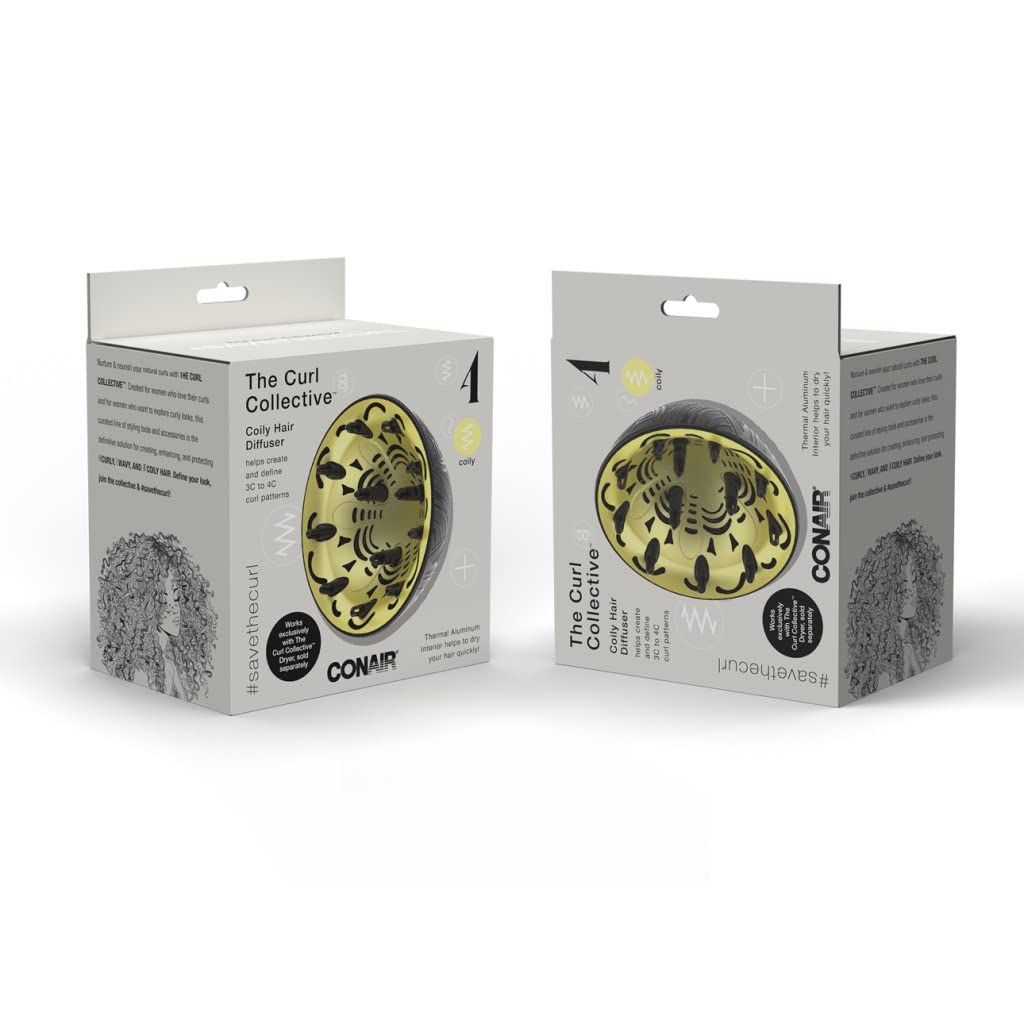 Foto 7 | Venta Internacional - Difusor De Pelo Conair The Curl Collective Coily Para Secador