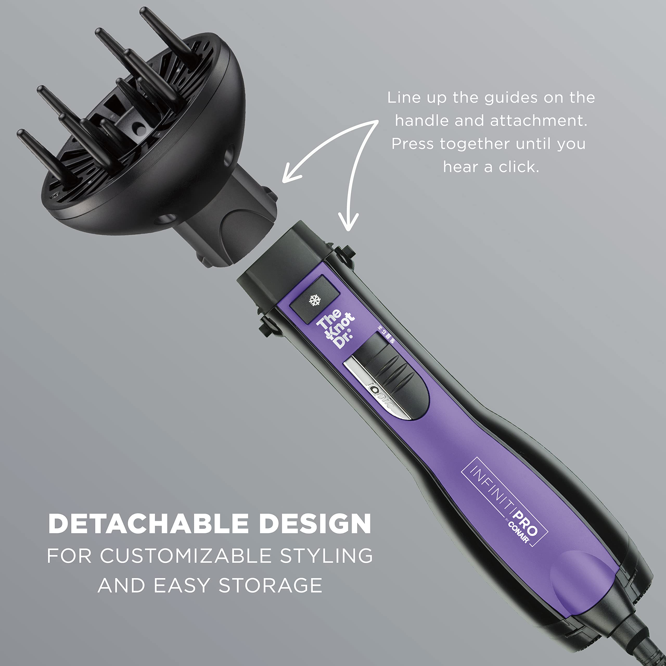 Foto 4 pulgar | Venta Internacional - Difusor Conair Infinitipro The Knot Dr. Para Cepillo De Secado