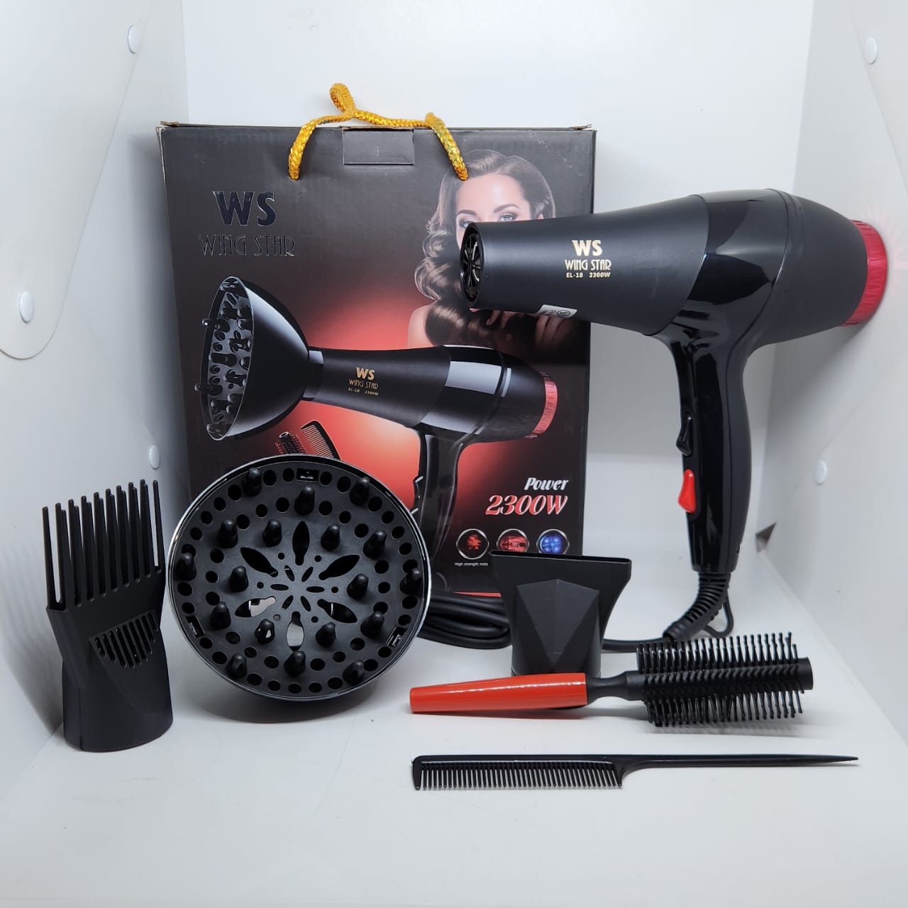 Foto 3 pulgar | Secadora Profesional De Cabello Con 2300w