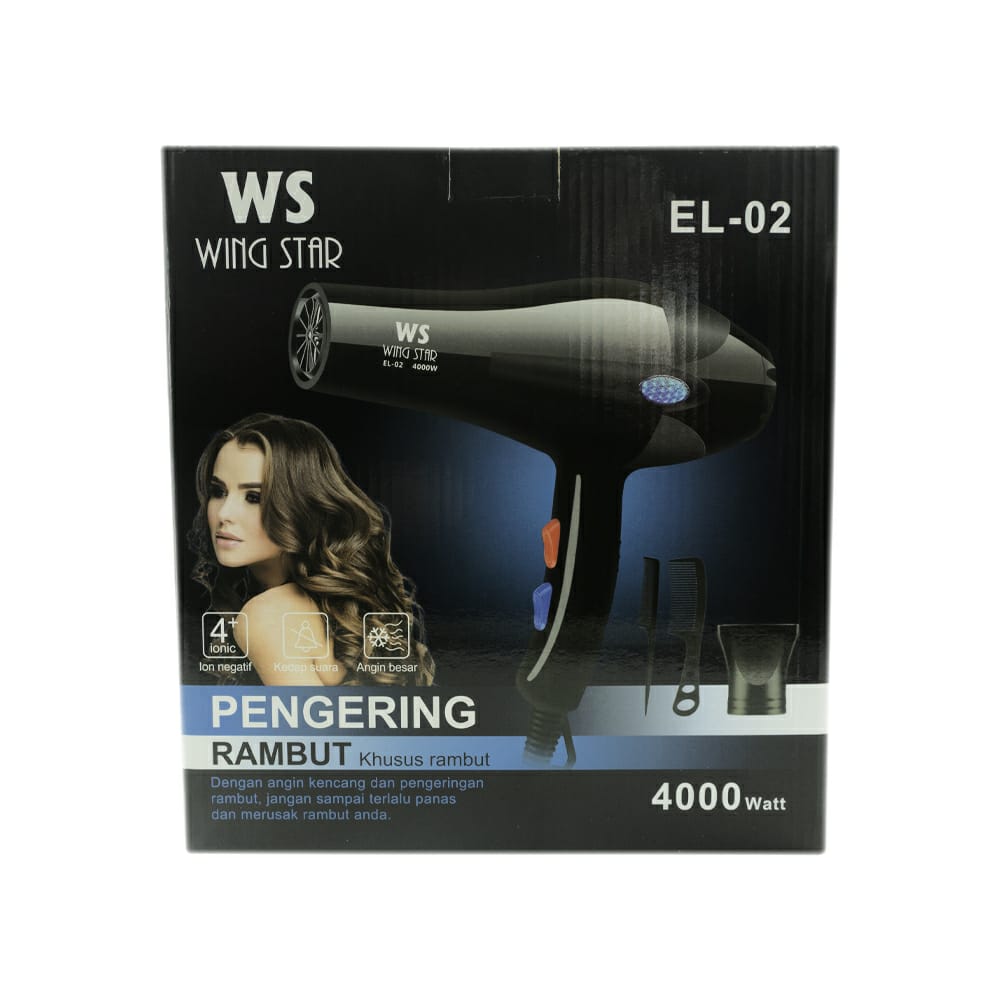 Foto 5 | Secadora De Cabello Profesional 4000w El02