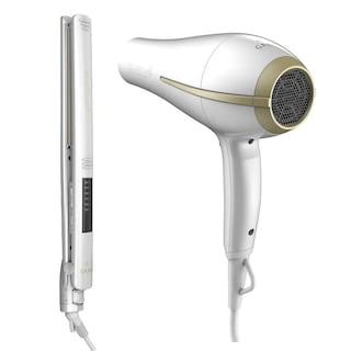 Foto 2 | Combo Secadora Y Alaciadora De Cabello Quínoa Color Blanco