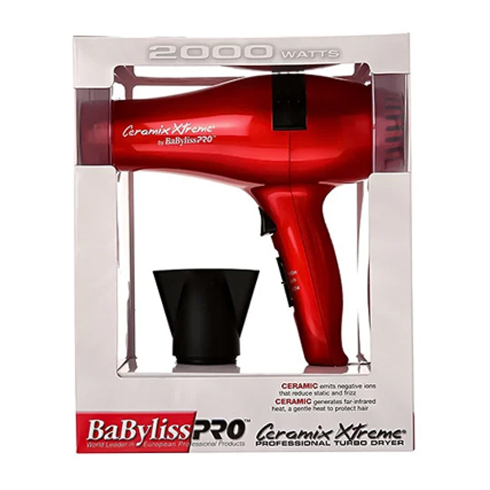 Foto 3 pulgar | Secadora De Cabello Babyliss Pro Ceramix Xtreme Babr5572 Roja