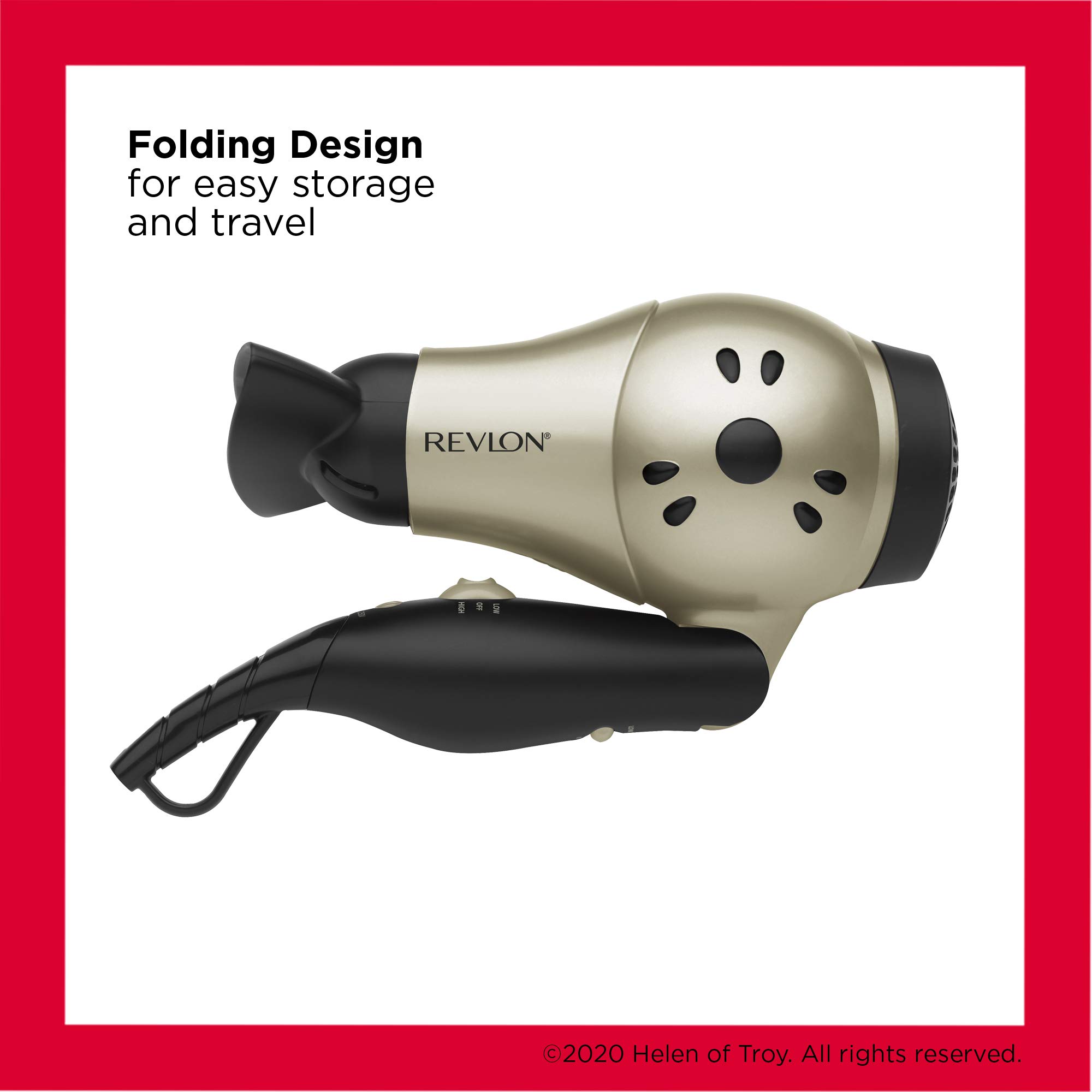 Foto 4 pulgar | Secador de Pelo Revlon Plegable de Viaje - Venta Internacional