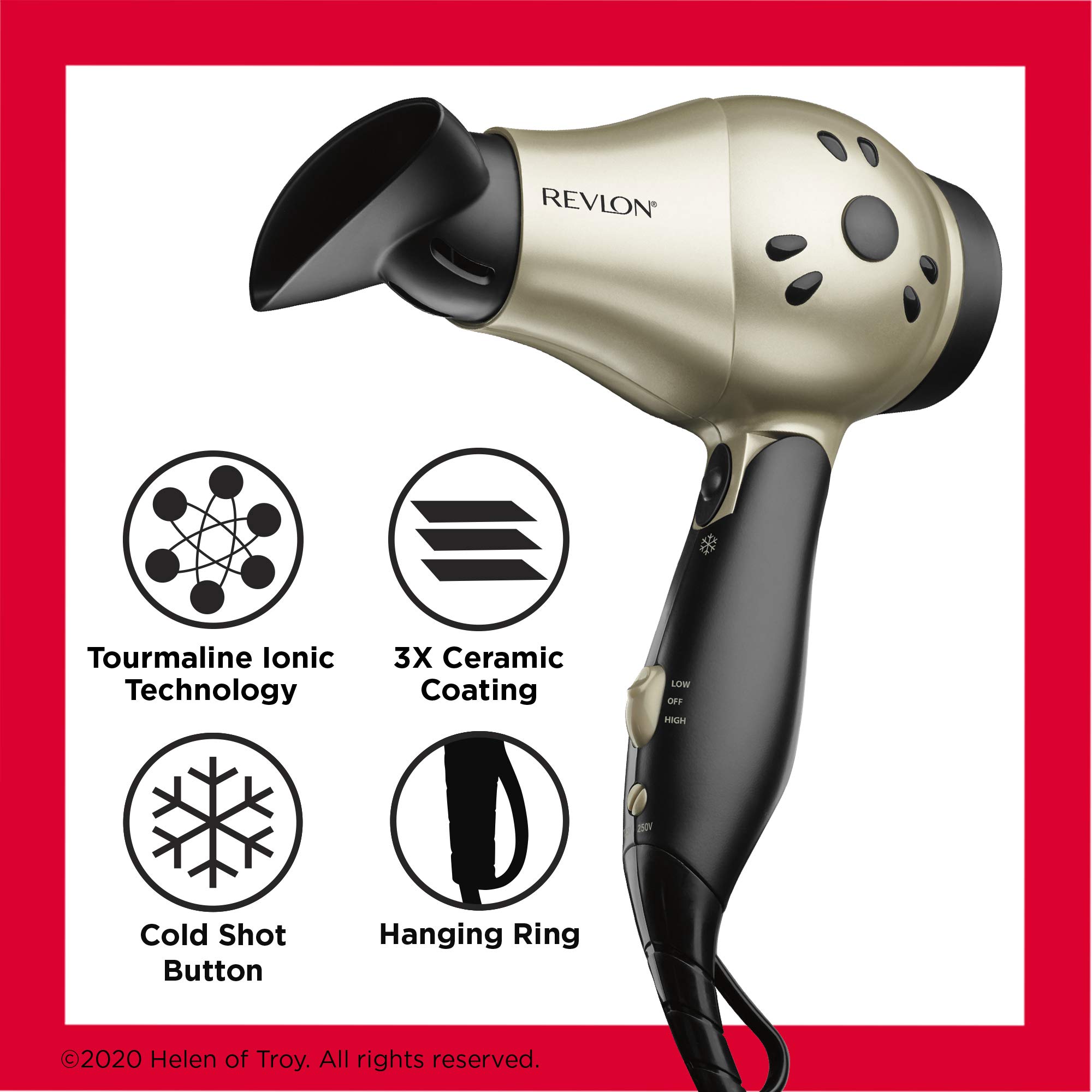 Foto 7 pulgar | Secador de Pelo Revlon Plegable de Viaje - Venta Internacional