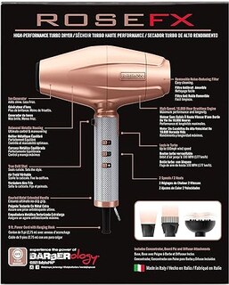 Foto 5 | Secadora Babyliss Pro Rosefx Turbo para Cabello