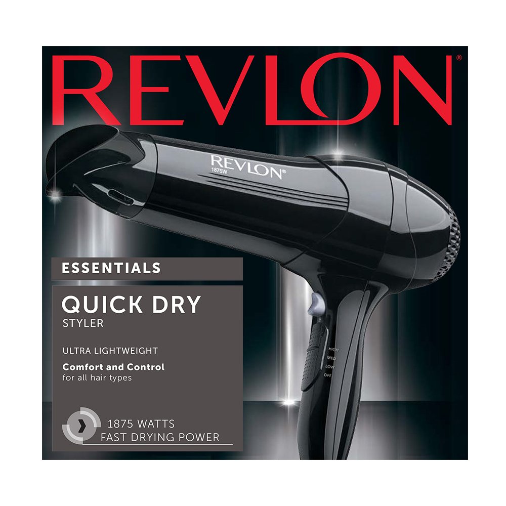 Foto 3 pulgar | Secador de Cabello  Revlon 1875w Turbo Dryer Negro - Venta Internacional