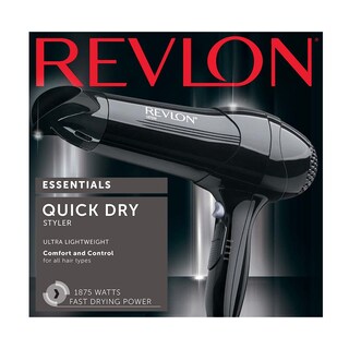 Foto 2 | Secador de Cabello Revlon 1875w Turbo Dryer Negro - Venta Internacional