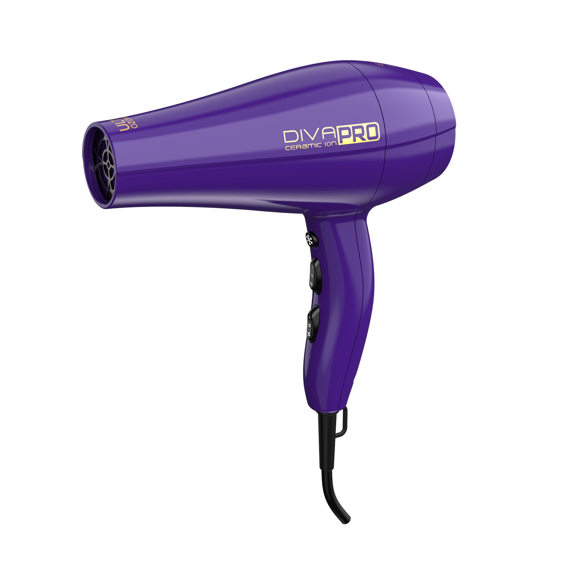 Secadora De Cabello Gama Diva 4d Therapy Salon Pro 2100w Morada