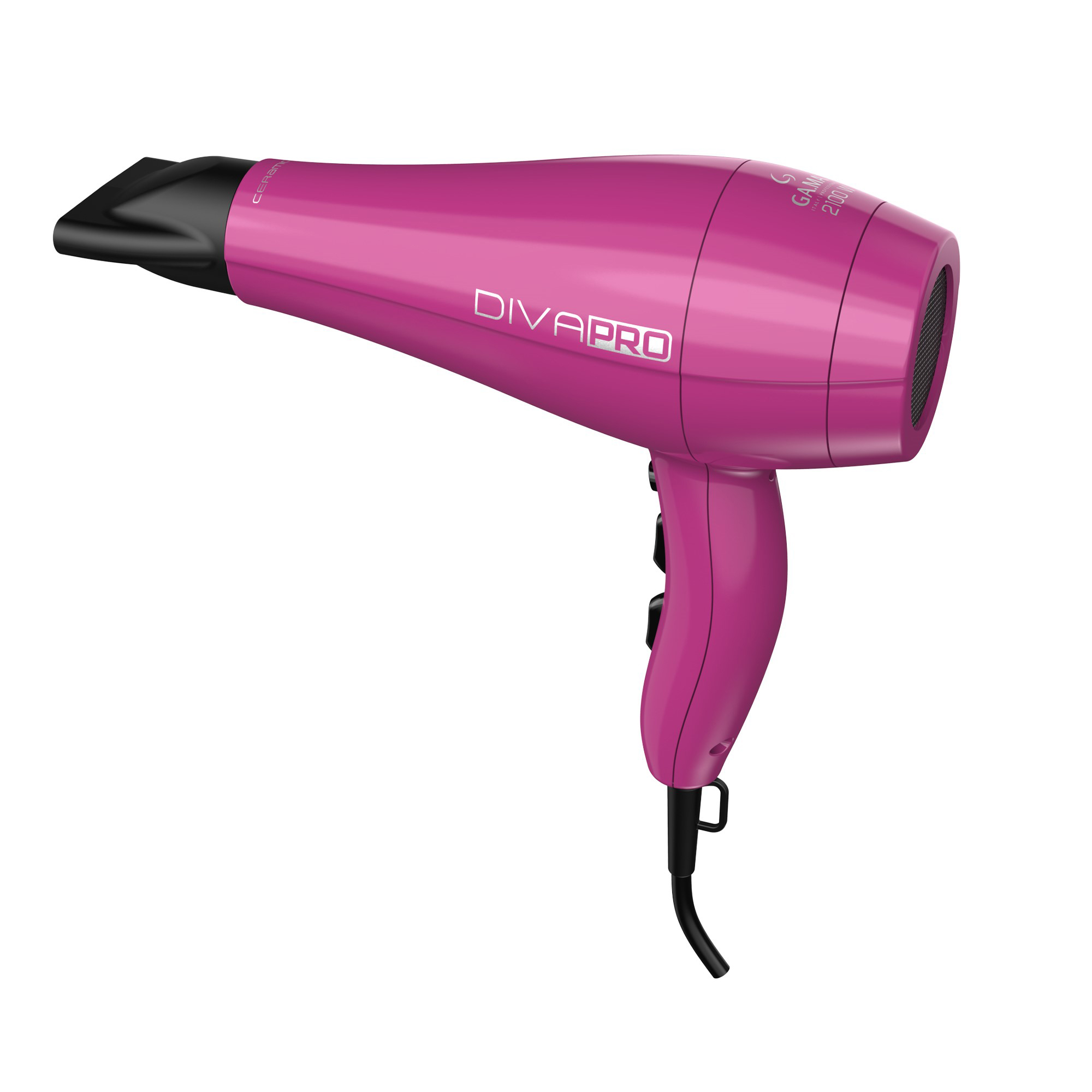 Foto 4 pulgar | Secadora De Cabello Gama Diva 4d Therapy Salon Pro 2100w Rosa