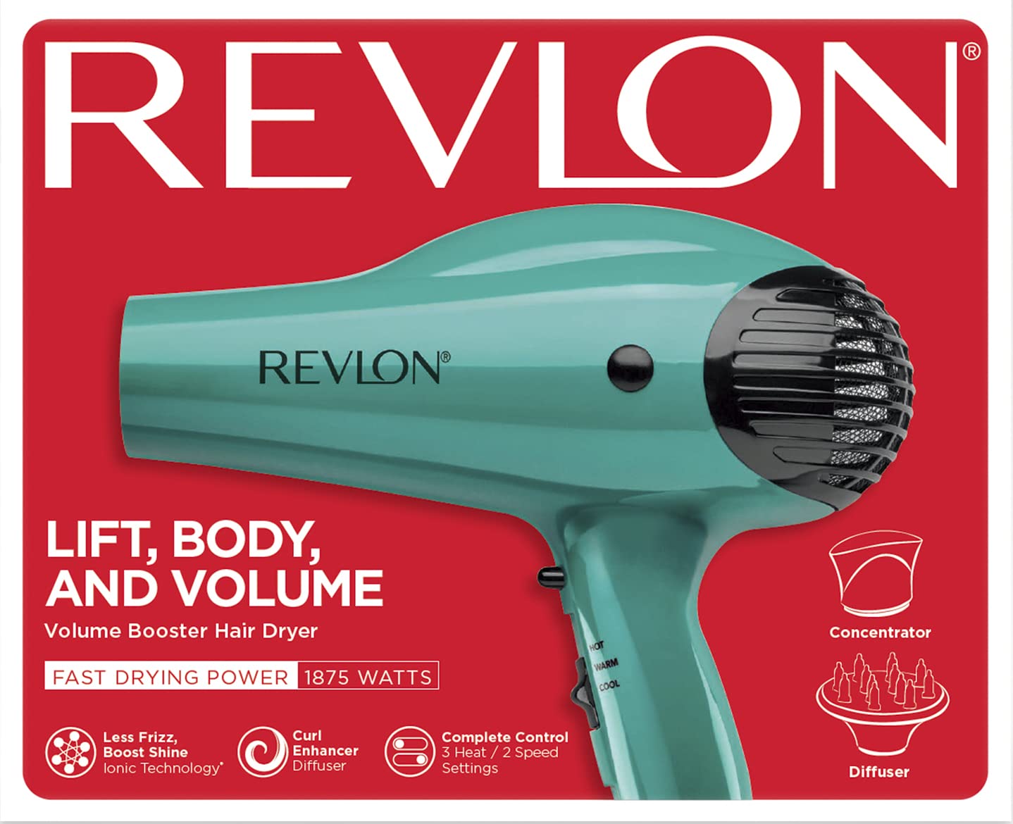 Foto 8 pulgar | Secadora de Cabello Revlon con Accesorios-Venta Internacional