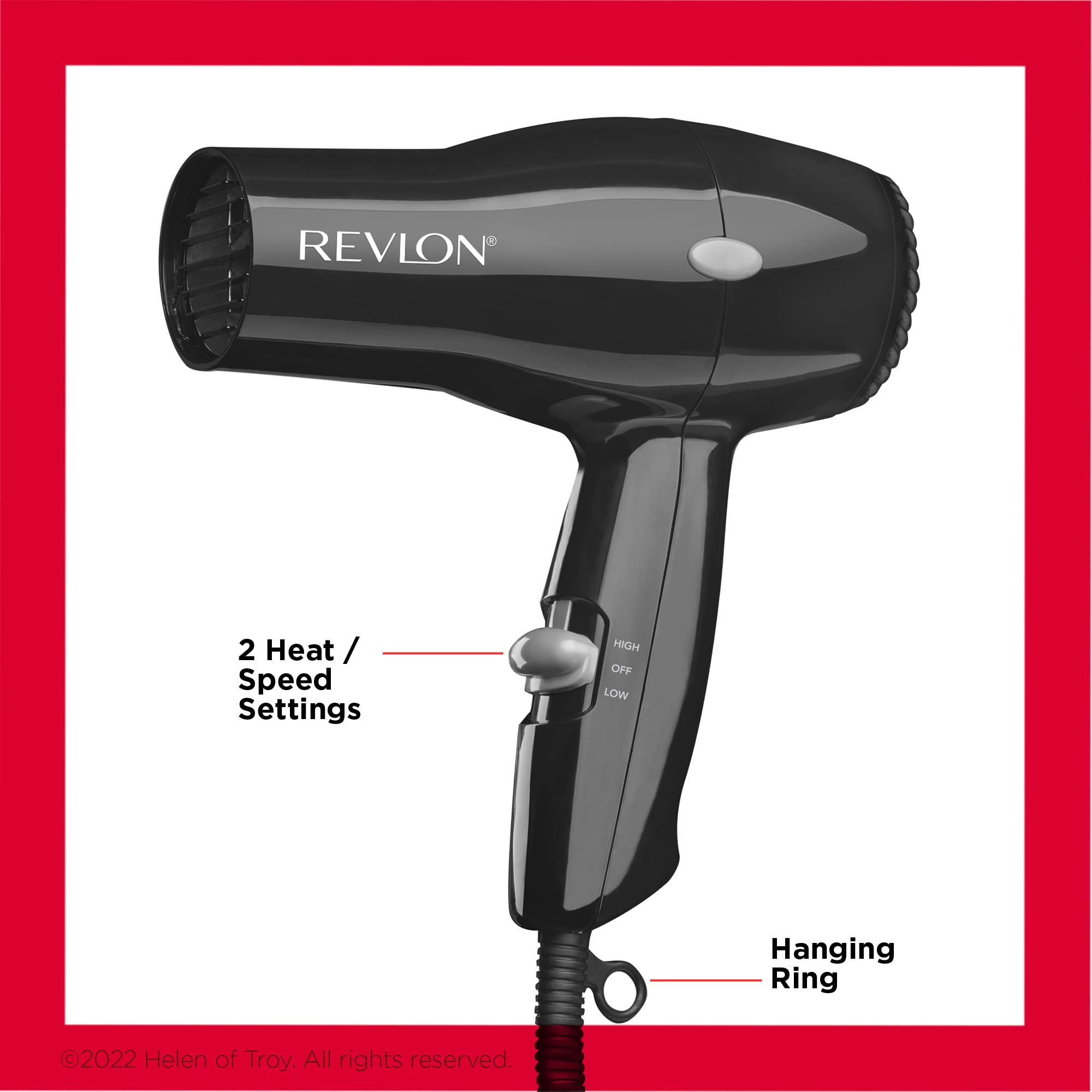 Foto 4 pulgar | Secador de Pelo Revlon Compact 1875w Negro - Venta Internacional