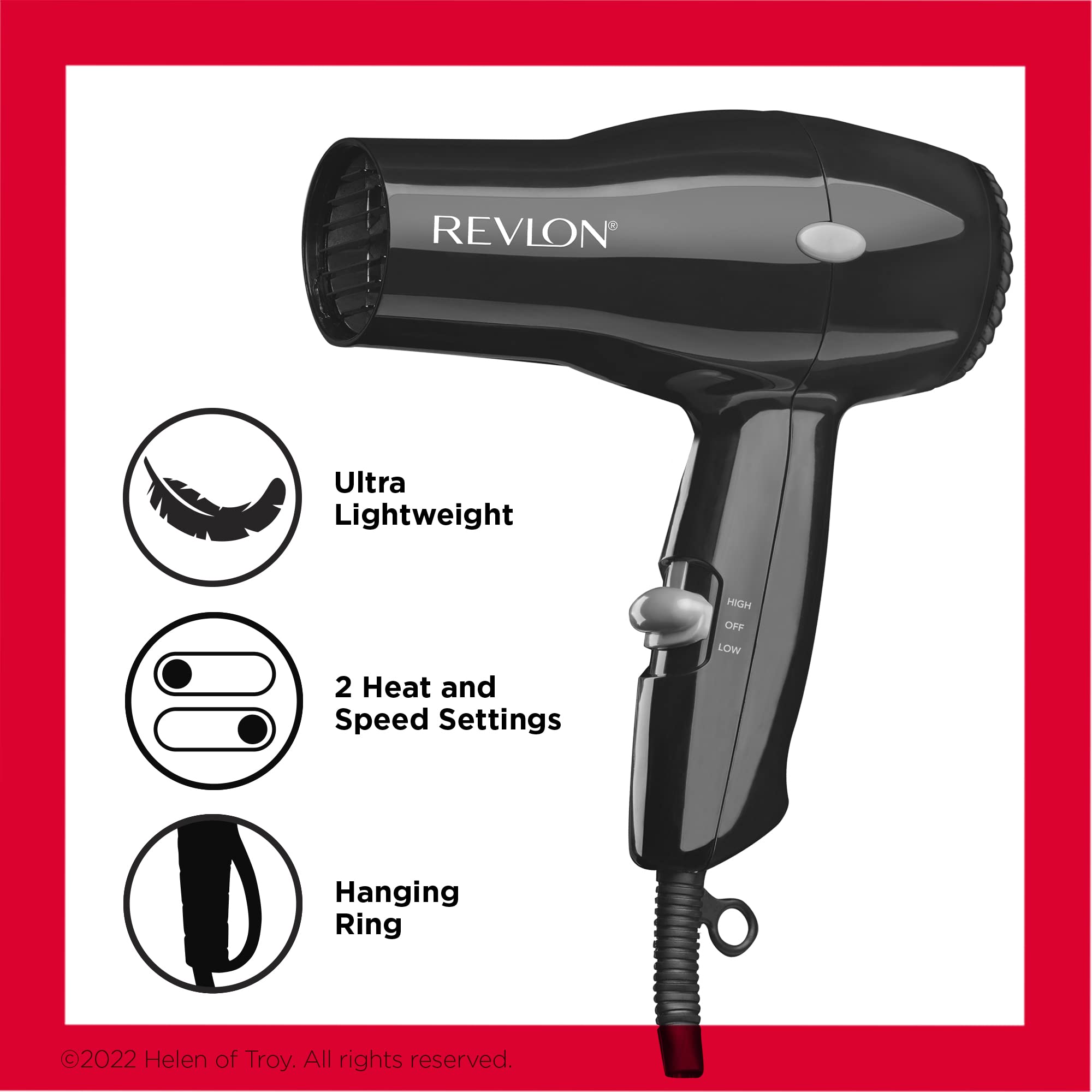 Foto 5 pulgar | Secador de Pelo Revlon Compact 1875w Negro - Venta Internacional