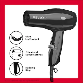 Foto 4 | Secador de Pelo Revlon Compact 1875w Negro - Venta Internacional