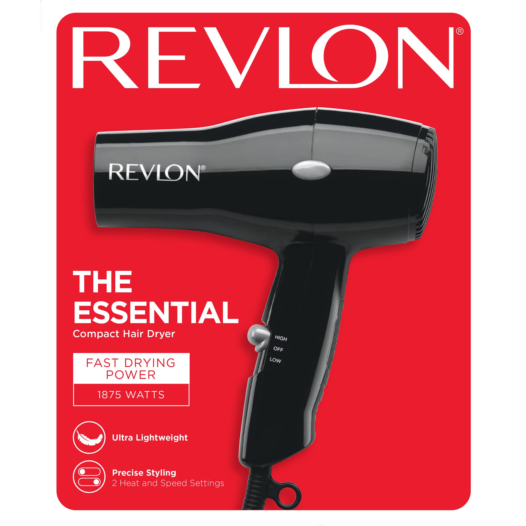 Foto 6 pulgar | Secador de Pelo Revlon Compact 1875w Negro - Venta Internacional