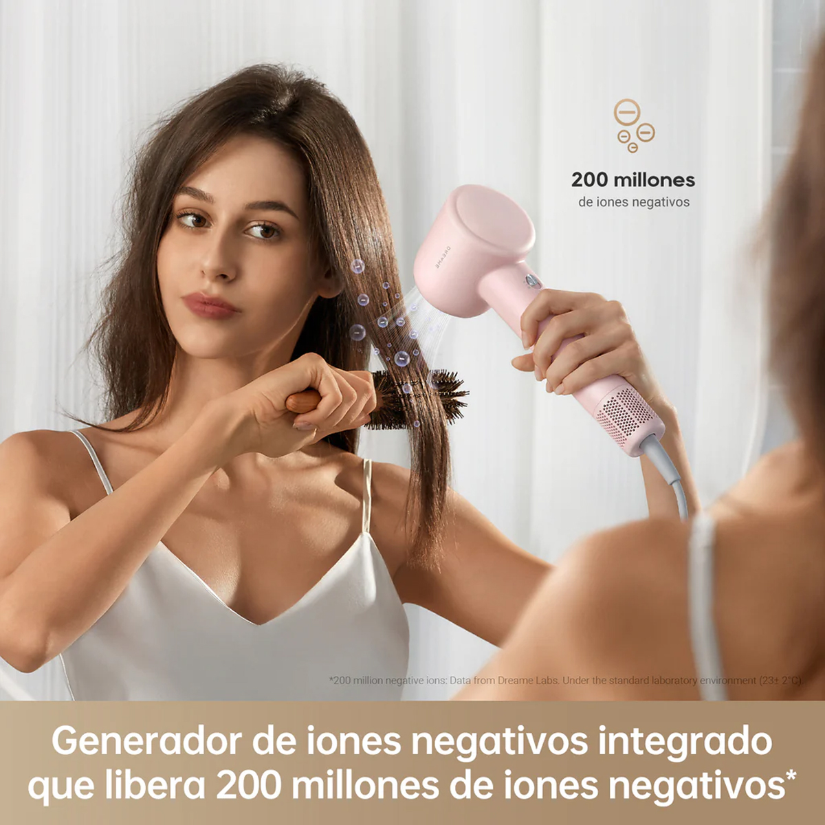 Foto 6 pulgar | Secadora de Cabello Dreame Hair Gleam Secado Rápido con Iones Negativos