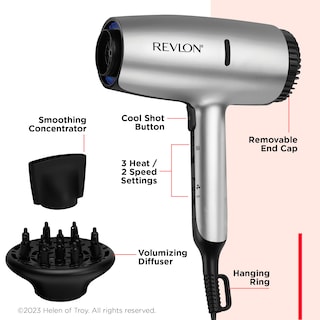 Foto 5 | Secador de Pelo Revlon Dry Max Triple Ceramic Titanium Ionic - Venta Internacional