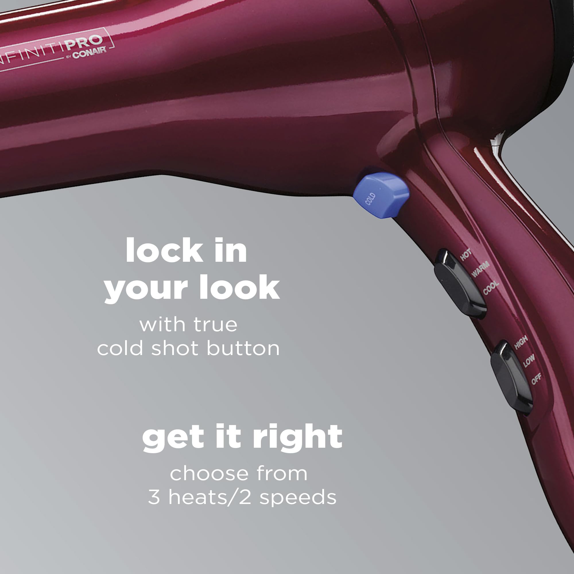 Foto 5 pulgar | Secador Conair Infinitipro con Difusor Salon Performance - Venta Internacional