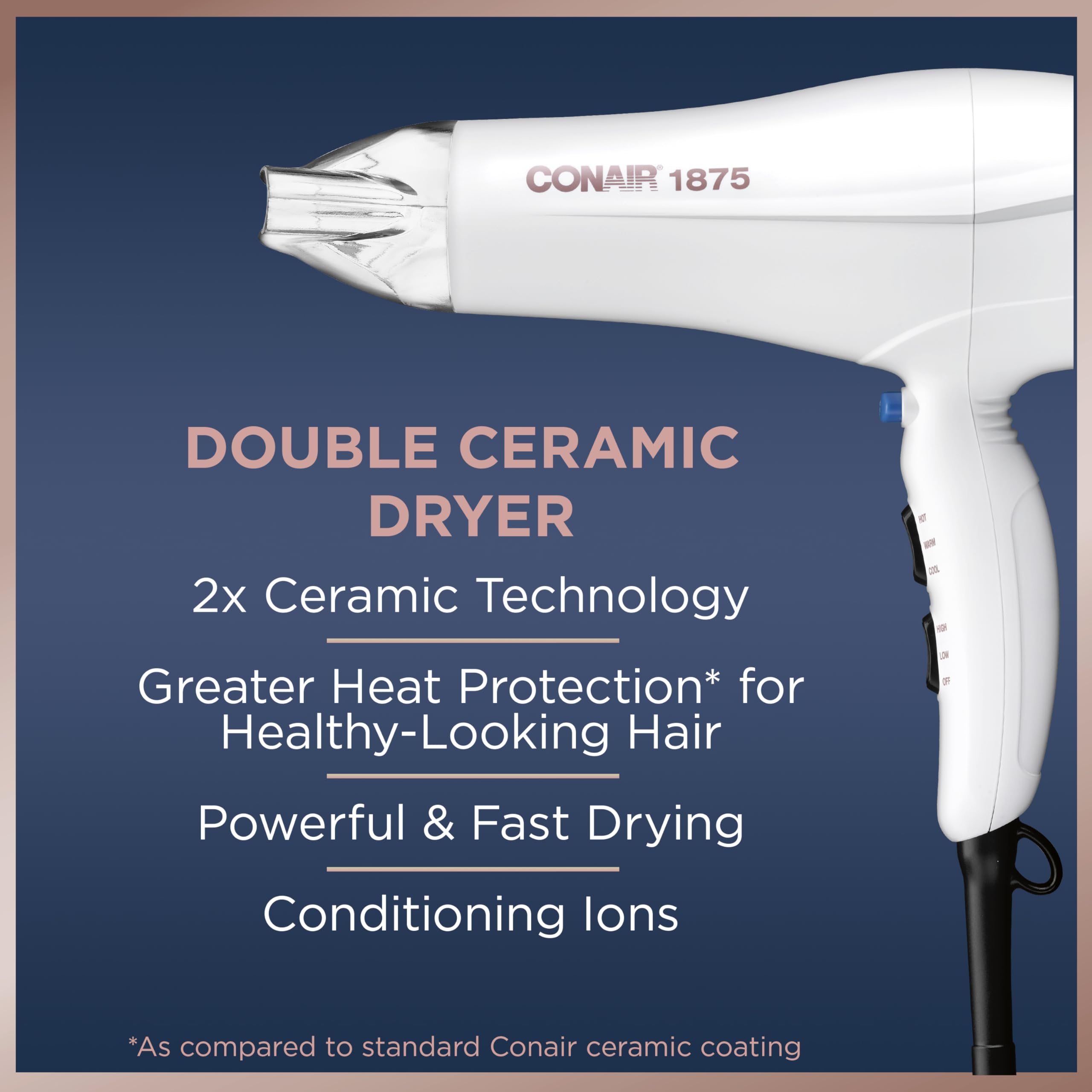 Foto 2 | Secadora de Cabello Conair con Difusor Ionic Tech-Venta Internacional